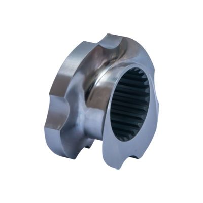 comprare Elementi di transizione per alimenti per animali domestici gonfiati HRC 58 - 62 Twin Screw Extruder Part For Pelletizer online manufacture