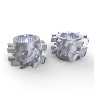comprare Estrusore a doppia vite Elementi di miscelazione dentati precisi Durable Forward Accuratezza ±0.01mm online manufacture