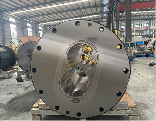 comprare JSW Co Extruder rotante a botte a doppia vite Combi Barrel Screw Segments For PPE Products online manufacture
